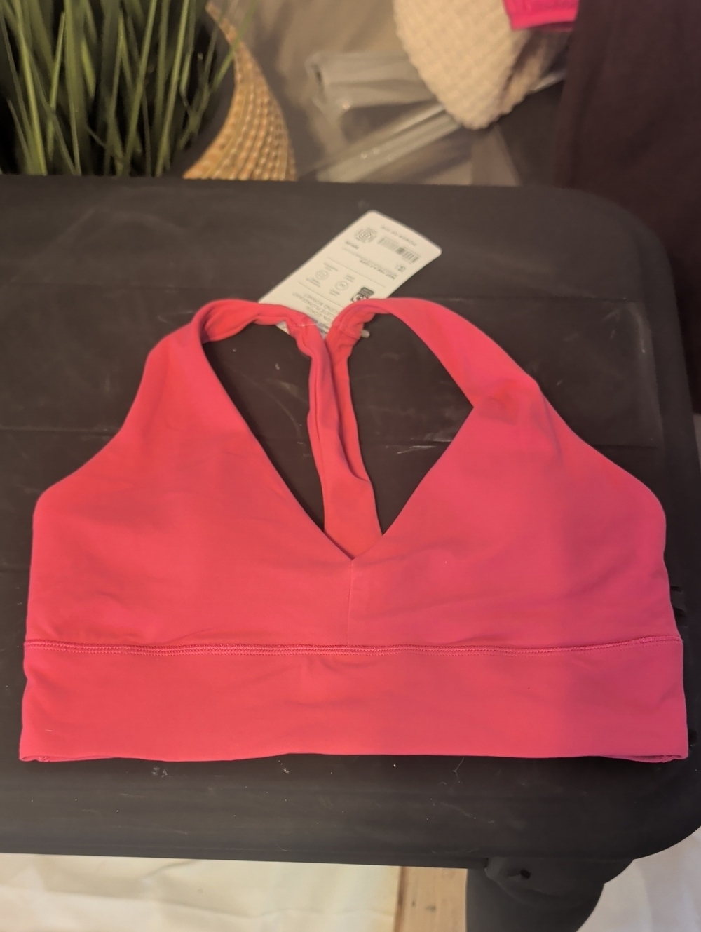 Bright Pink Athleta Sport Bra.   Small.  NWT